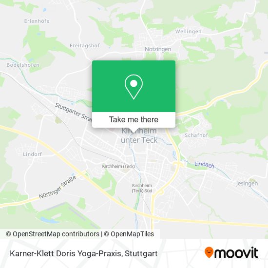 Karner-Klett Doris Yoga-Praxis map