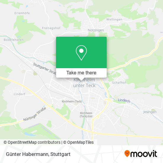 Günter Habermann map