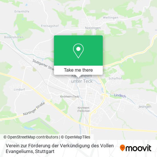 Verein zur Förderung der Verkündigung des Vollen Evangeliums map