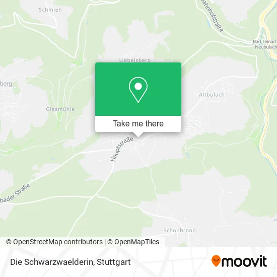 Карта Die Schwarzwaelderin