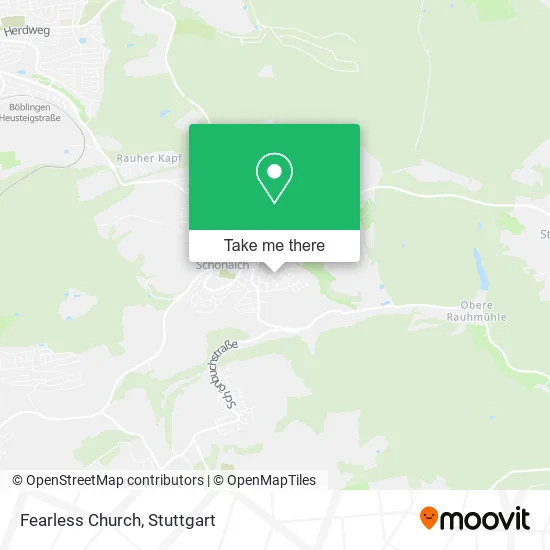 Карта Fearless Church
