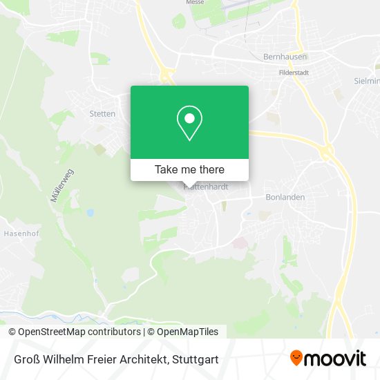 Карта Groß Wilhelm Freier Architekt