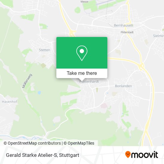 Gerald Starke Atelier-S map