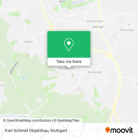 Карта Karl Schmid Objektbau