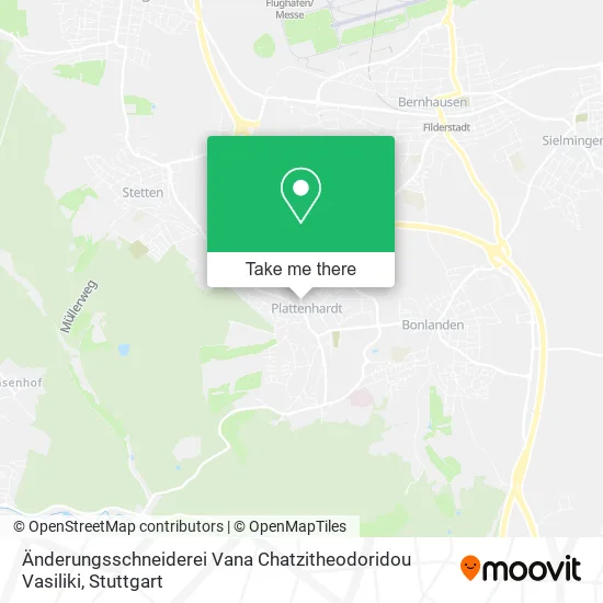 Карта Änderungsschneiderei Vana Chatzitheodoridou Vasiliki