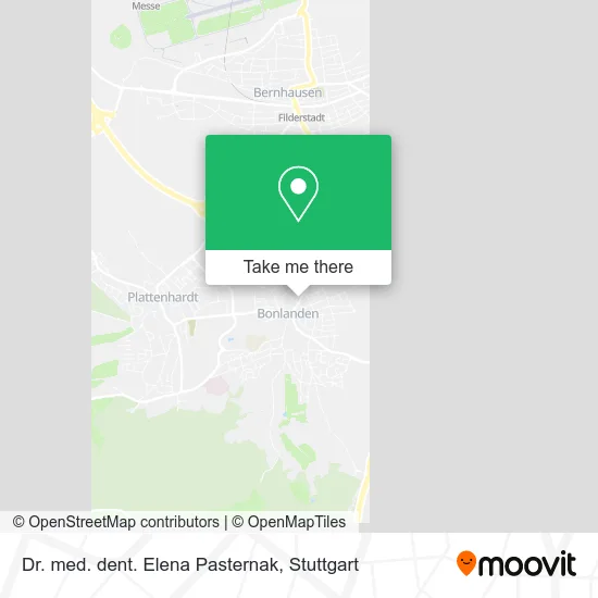 Карта Dr. med. dent. Elena Pasternak