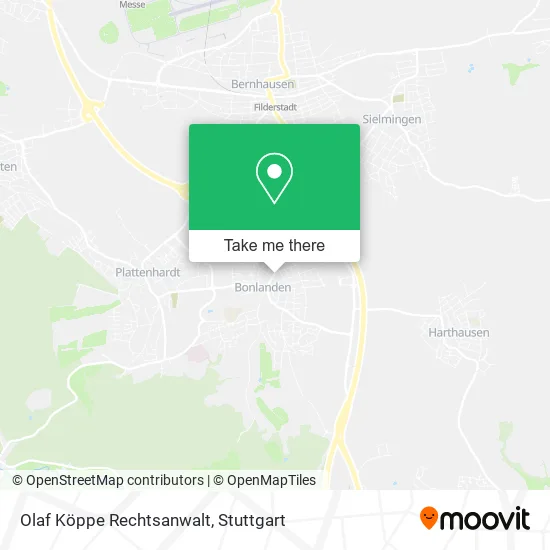 Карта Olaf Köppe Rechtsanwalt