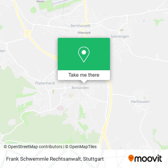 Frank Schwemmle Rechtsanwalt map