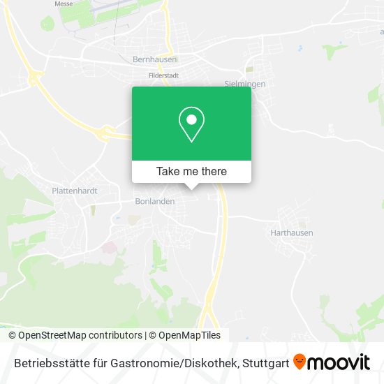 Betriebsstätte für Gastronomie / Diskothek map