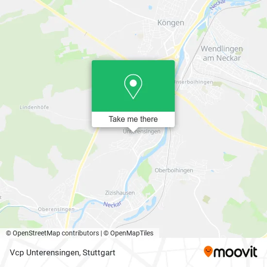 Карта Vcp Unterensingen