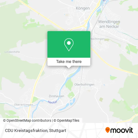 Карта CDU Kreistagsfraktion