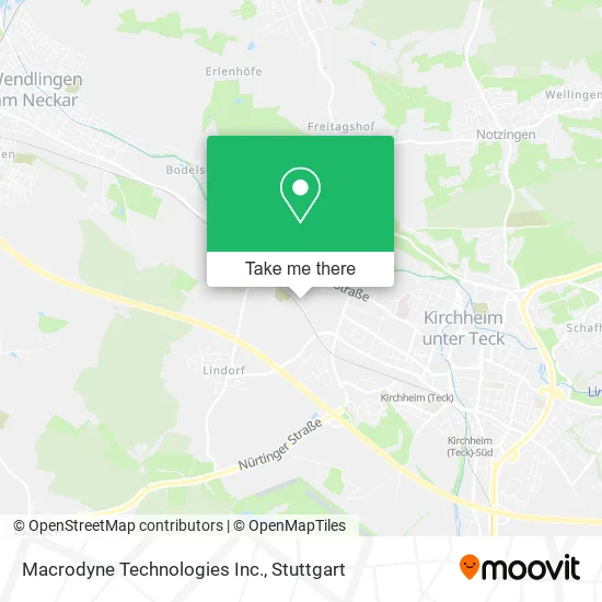 Карта Macrodyne Technologies Inc.