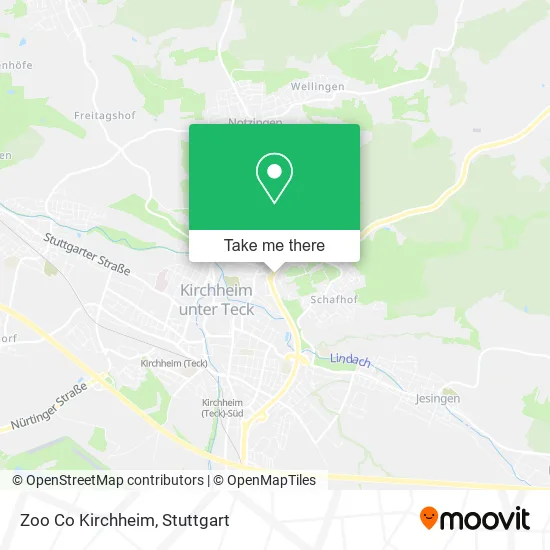 Карта Zoo Co Kirchheim