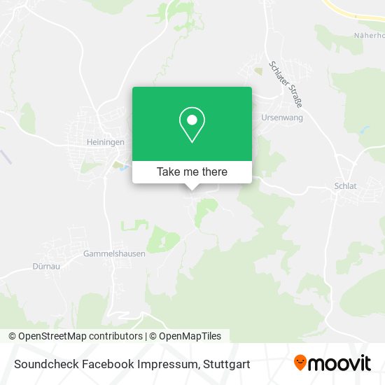 Soundcheck Facebook Impressum map