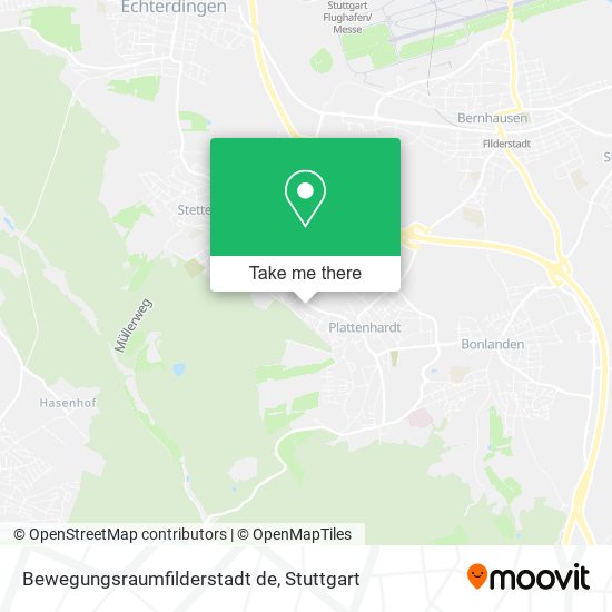 Bewegungsraumfilderstadt de map