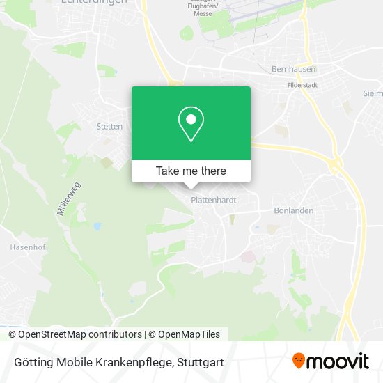 Götting Mobile Krankenpflege map