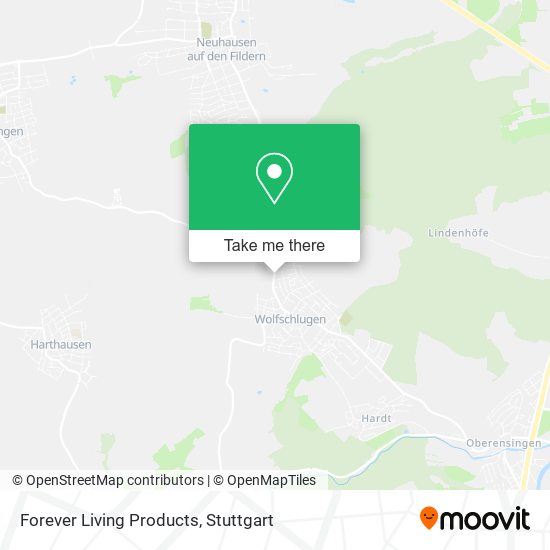 Forever Living Products map