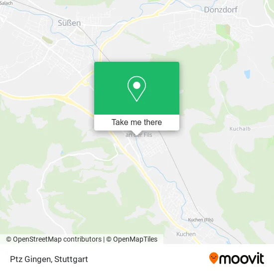 Карта Ptz Gingen