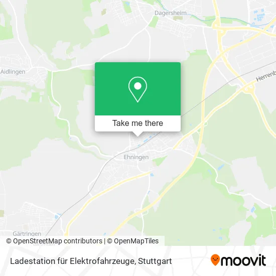 Карта Ladestation für Elektrofahrzeuge