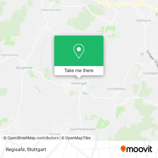 Карта Regisafe