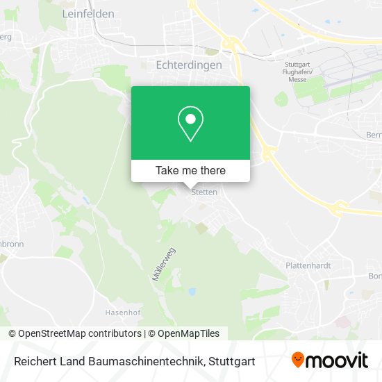 Reichert Land Baumaschinentechnik map