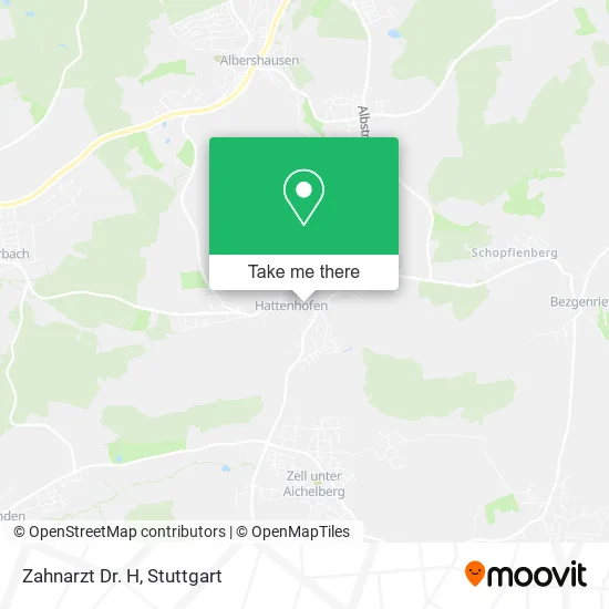 Карта Zahnarzt Dr. H