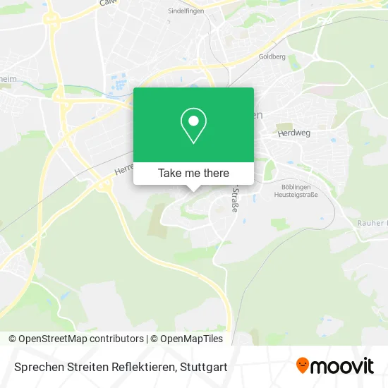 Карта Sprechen Streiten Reflektieren
