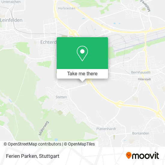 Карта Ferien Parken