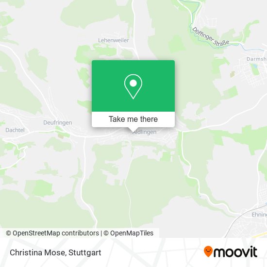 Christina Mose map