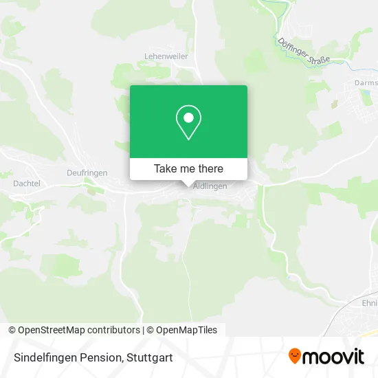 Карта Sindelfingen Pension