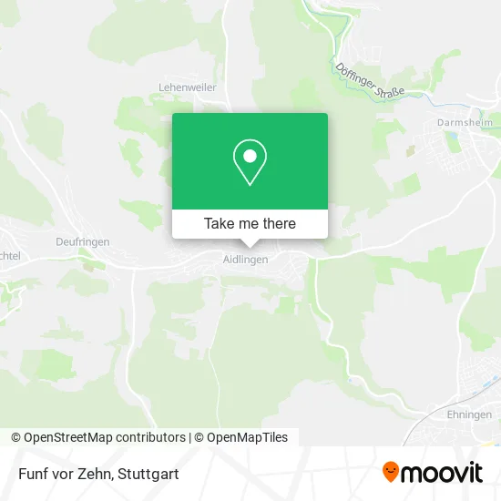 Карта Funf vor Zehn