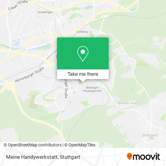 Карта Meine Handywerkstatt