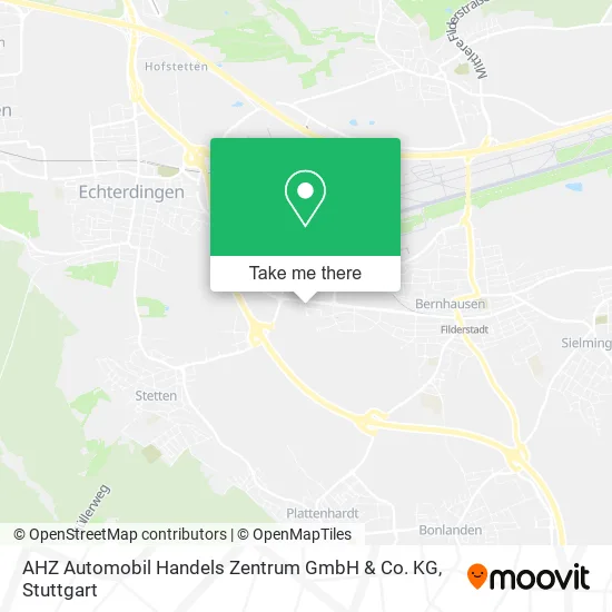 Карта AHZ Automobil Handels Zentrum GmbH & Co. KG