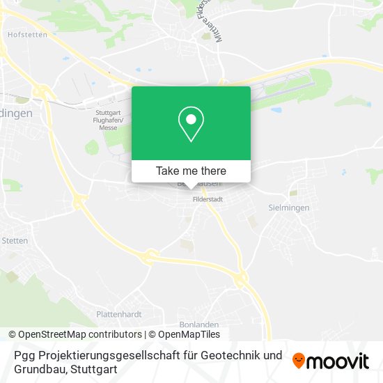 Pgg Projektierungsgesellschaft für Geotechnik und Grundbau map