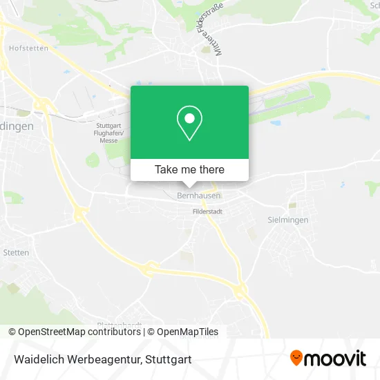 Карта Waidelich Werbeagentur