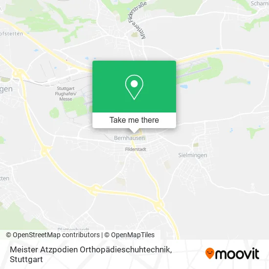 Карта Meister Atzpodien Orthopädieschuhtechnik