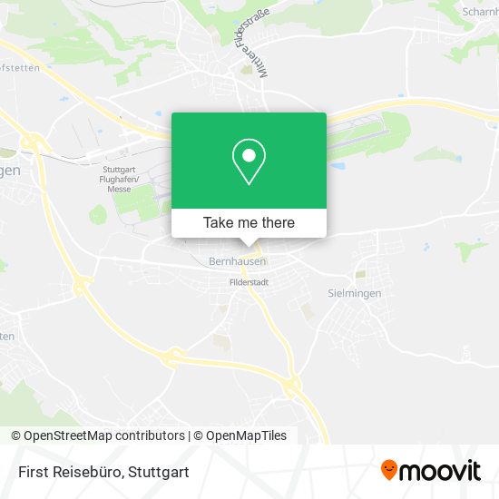 First Reisebüro map