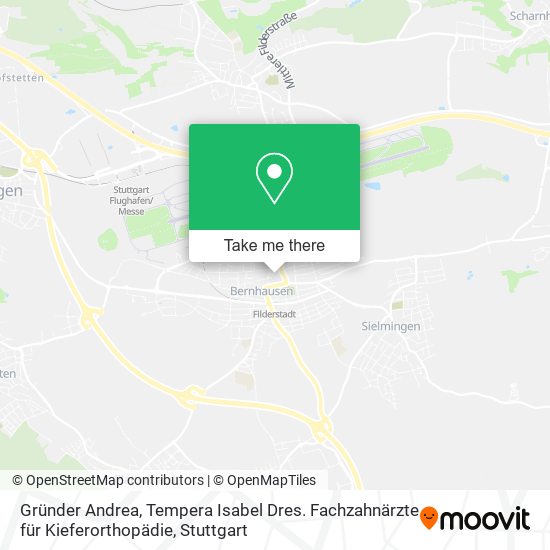 Gründer Andrea, Tempera Isabel Dres. Fachzahnärzte für Kieferorthopädie map