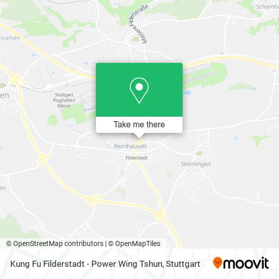 Карта Kung Fu Filderstadt - Power Wing Tshun