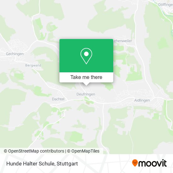 Hunde Halter Schule map