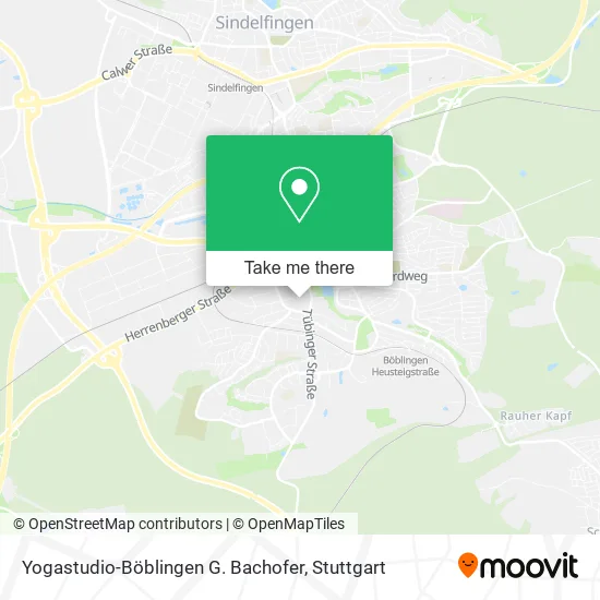 Карта Yogastudio-Böblingen G. Bachofer