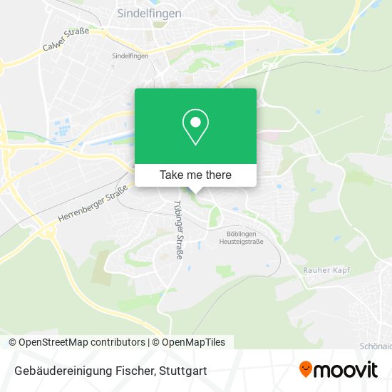 Gebäudereinigung Fischer map