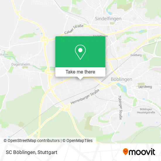 Карта SC Böblingen