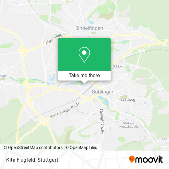 Карта Kita Flugfeld