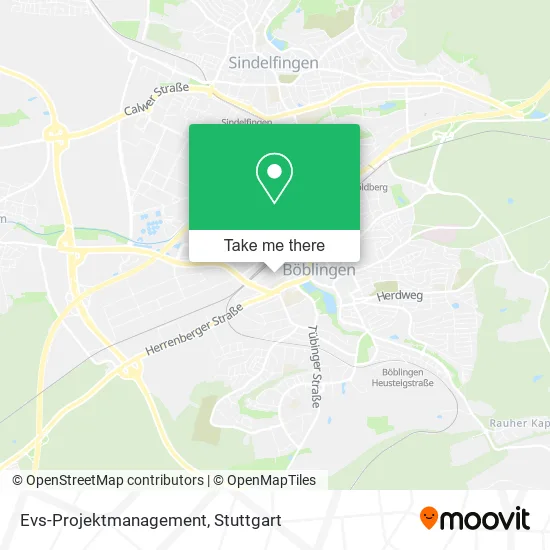 Карта Evs-Projektmanagement
