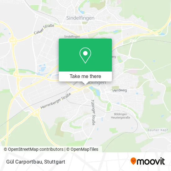 Gül Carportbau map