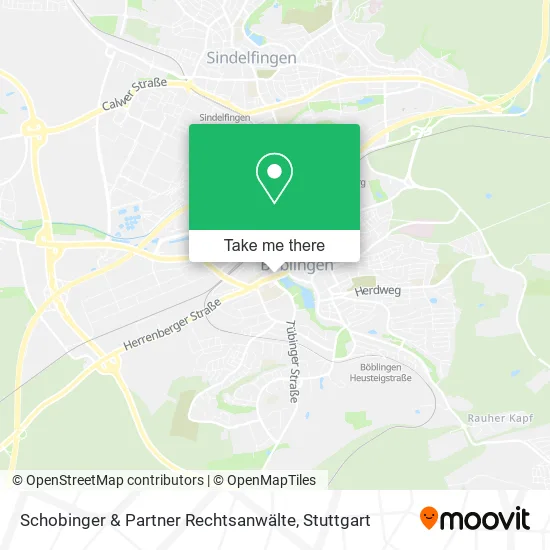 Карта Schobinger & Partner Rechtsanwälte