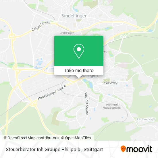 Карта Steuerberater Inh.Graupe Philipp b.