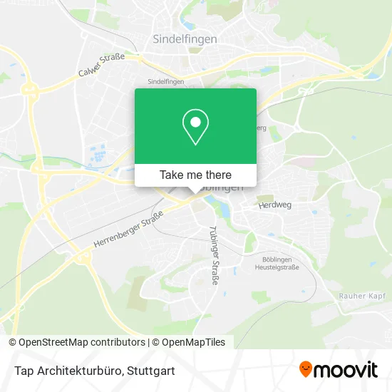 Карта Tap Architekturbüro