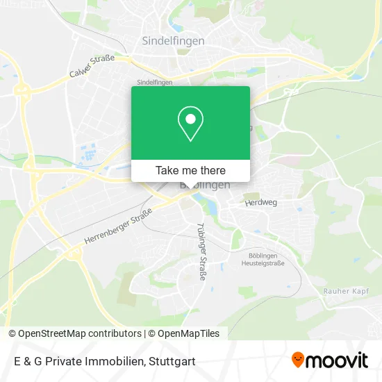 Карта E & G Private Immobilien